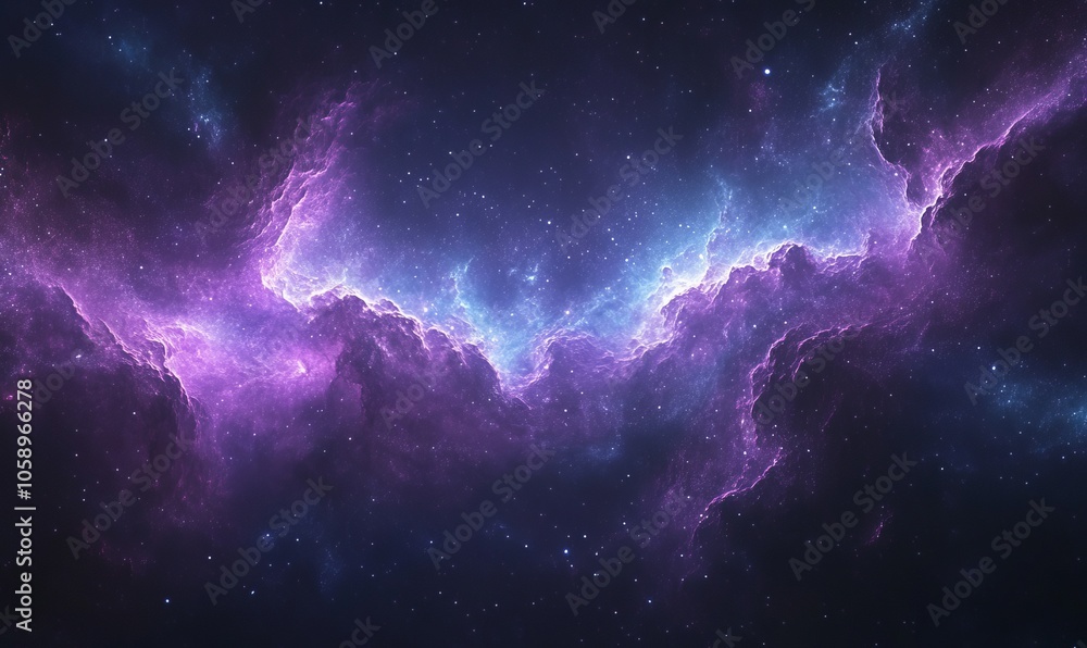 Fototapeta premium Cosmic Nebula in Deep Space