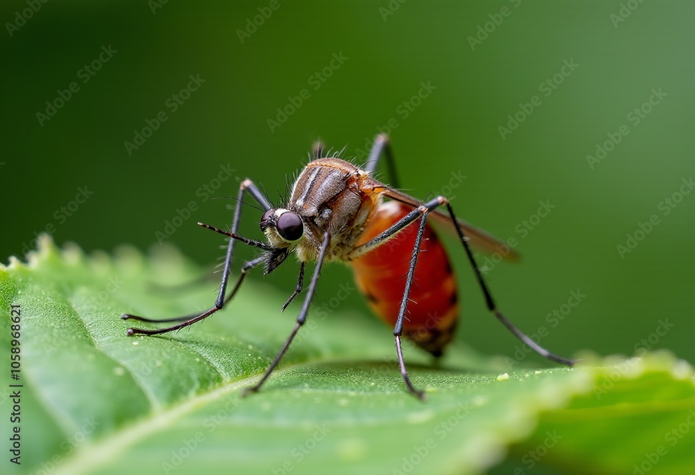 Fototapeta premium Exploring Dengue Virus: Key Facts, Transmission Methods, and Effective Prevention Strategies for Travelers