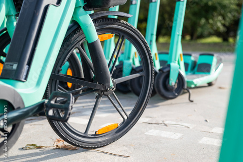 front wheel bicycle city street for rent