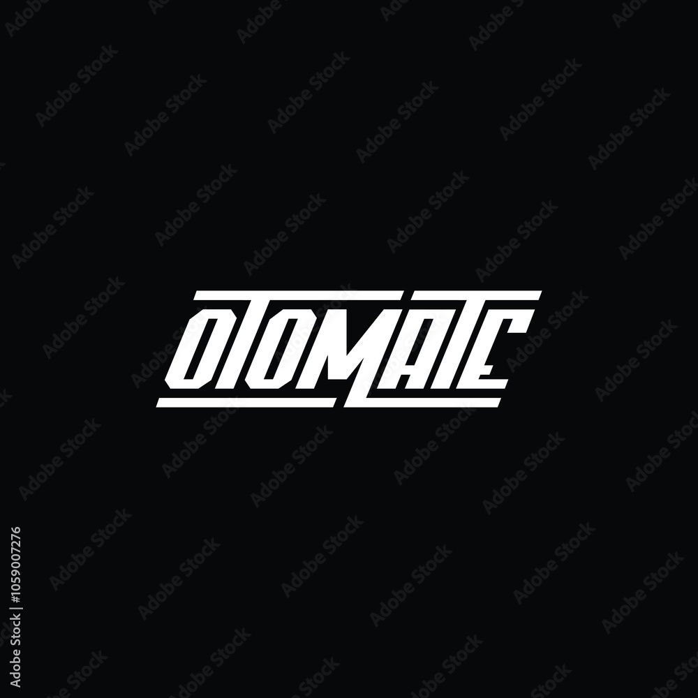 Obraz premium Otomate Typography Logo
