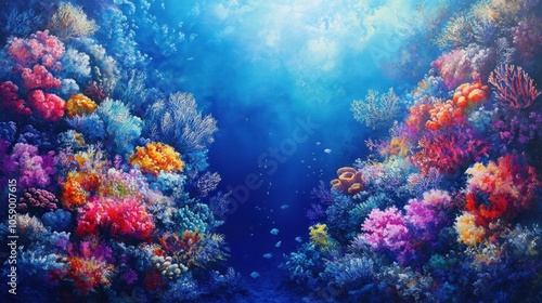 Underwater Coral Reef Paradise