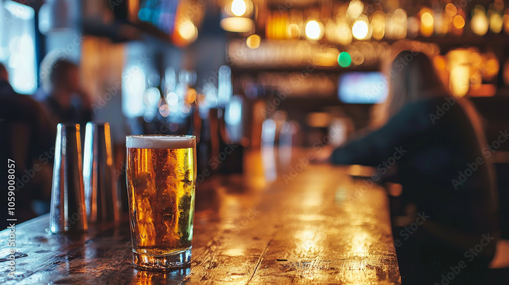 A person drinking heavily at a bar, leading to impaired judgment and potential criminal behavior A person drinking heavily at a bar, leading to impaired judgment and potential criminal behavior