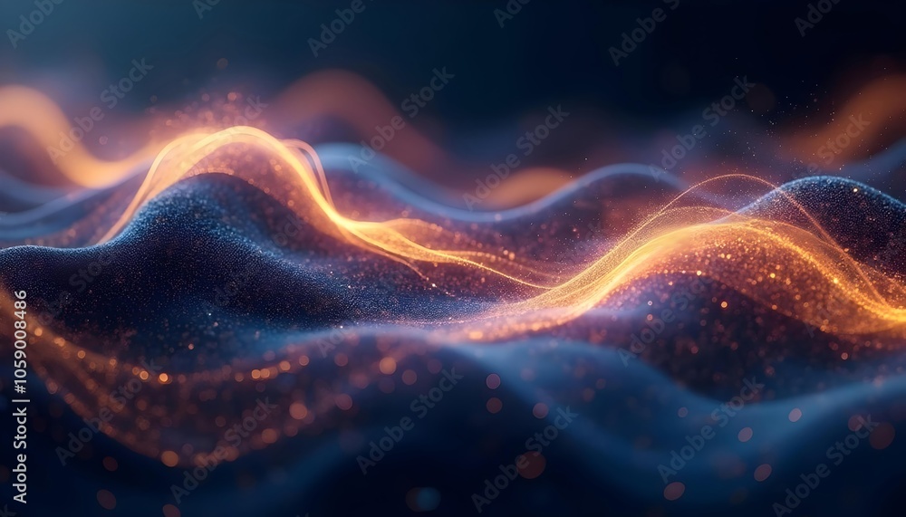 Abstract and colorful lines, futuristic dynamic effects Abstract and colorful lines, futuristic dynamic effects