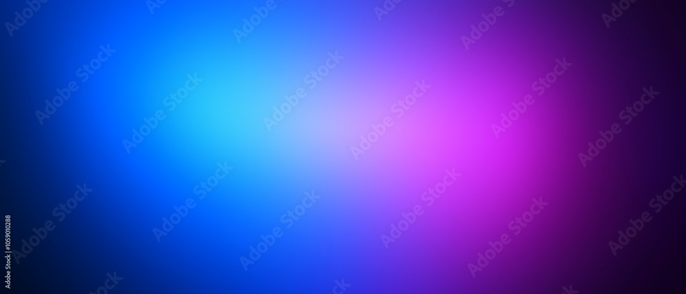 Fototapeta premium Abstract neon and blue gradient background, dark and light blue, purple, pink and violet tones gradient 