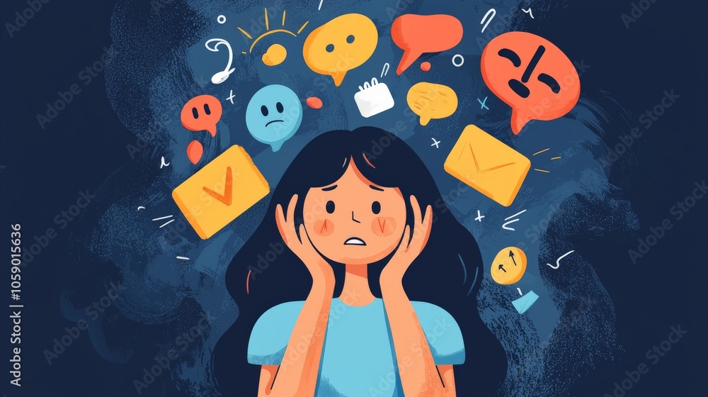A person experiencing confirmation bias, emotions reinforcing their existing beliefs despite contrary evidence A person experiencing confirmation bias, emotions reinforcing their existing beliefs despite contrary evidence