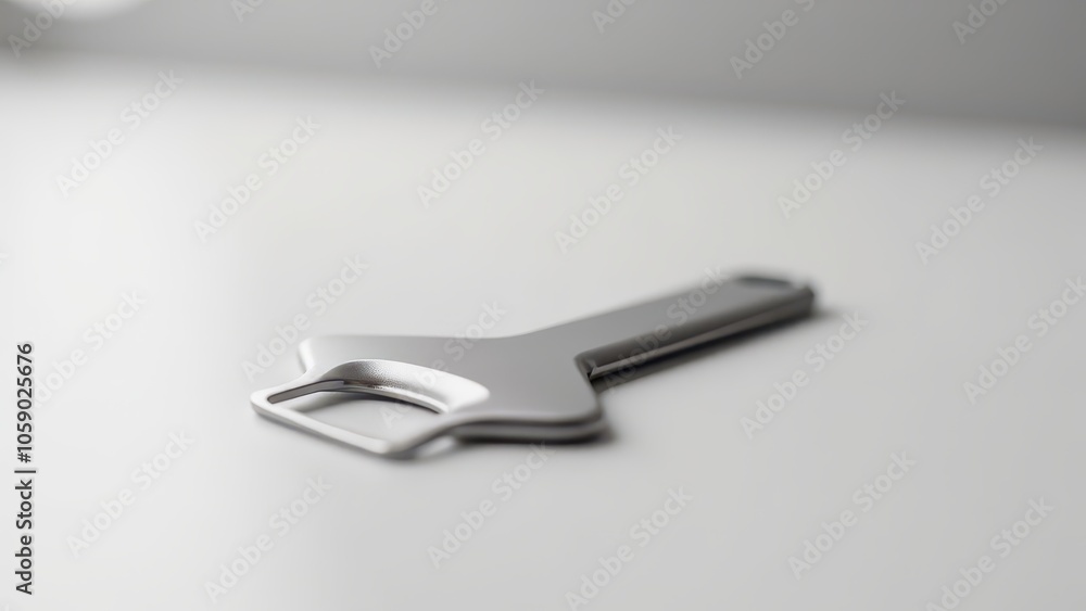 Bottle opener mockup on a plain background, featuring a smooth, customizable surface. Great for presenting brand logos or design concepts with a clean look. Bottle opener mockup on a plain background, featuring a smooth, customizable surface. Great for presenting brand logos or design concepts with a clean look.