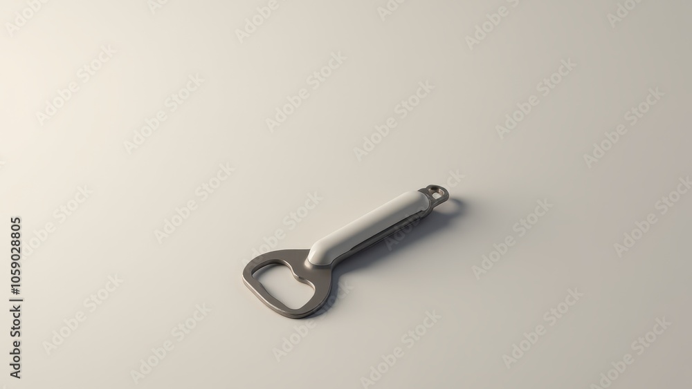 Bottle opener mockup on a plain background, featuring a smooth, customizable surface. Great for presenting brand logos or design concepts with a clean look. Bottle opener mockup on a plain background, featuring a smooth, customizable surface. Great for presenting brand logos or design concepts with a clean look.
