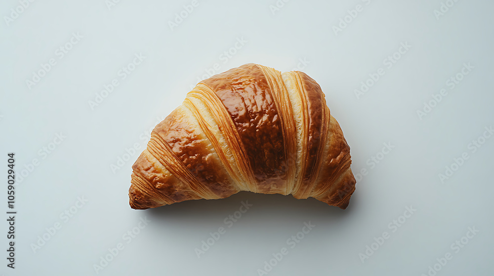 delicious croissant showcasing its flaky layers and golden crust delicious croissant showcasing its flaky layers and golden crust
