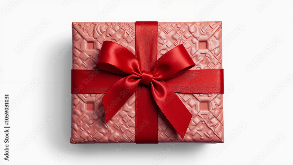 Elegant Gift Box with Red Ribbon: Versatile PNG for Marketing, E-commerce, and Holiday Promotions Elegant Gift Box with Red Ribbon: Versatile PNG for Marketing, E-commerce, and Holiday Promotions