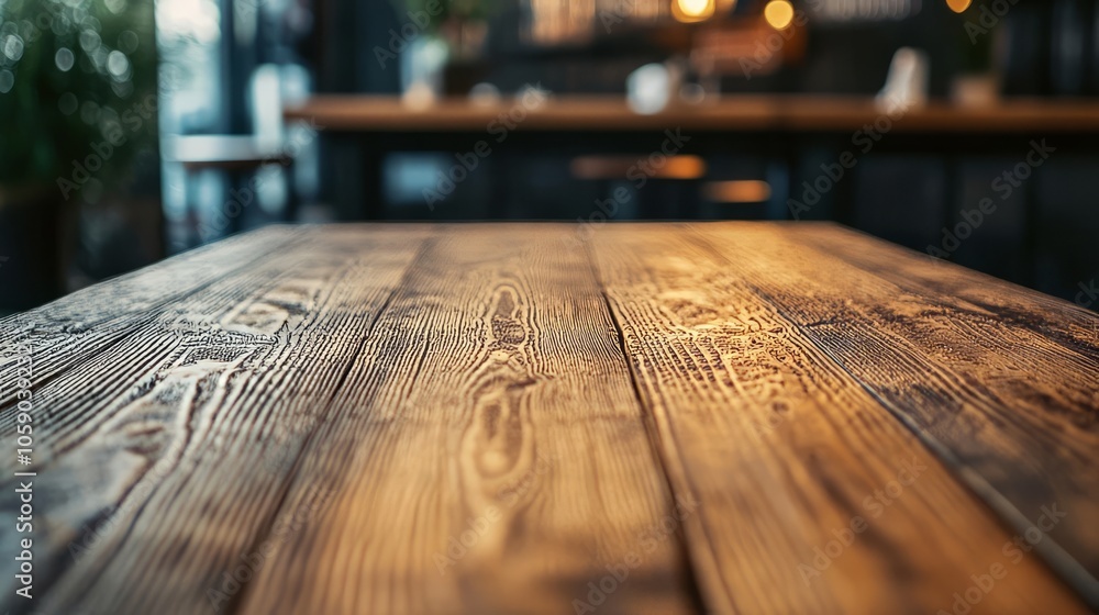 Wooden Corner table background of free space for decoration. blured background Wooden Corner table background of free space for decoration. blured background