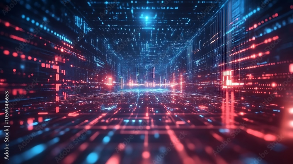 Network design abstract background with a digital theme for modern tech Network design abstract background with a digital theme for modern tech