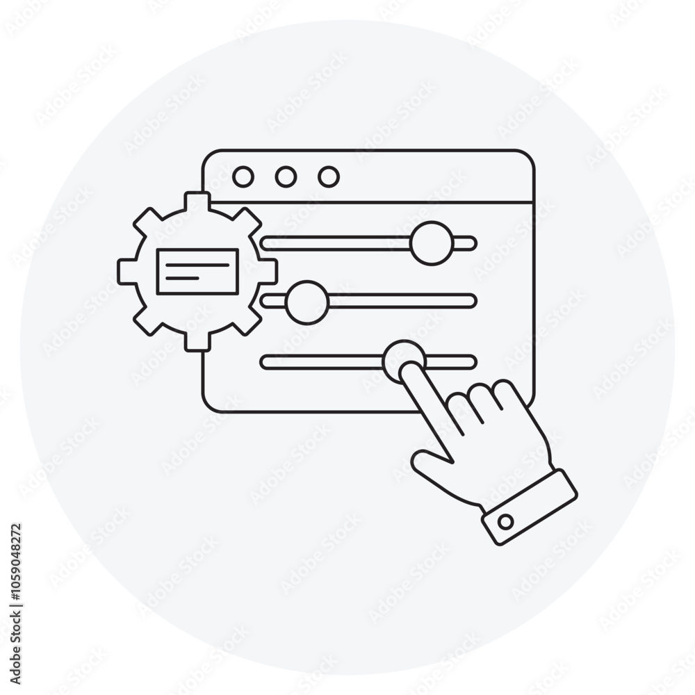 Parameter Adjustment Icon, Optimizing Machine Learning Models Through Effective Parameter Adjustment, Enhancing Model Performance with Advanced Parameter Tuning Techniques Parameter Adjustment Icon, Optimizing Machine Learning Models Through Effective Parameter Adjustment, Enhancing Model Performance with Advanced Parameter Tuning Techniques