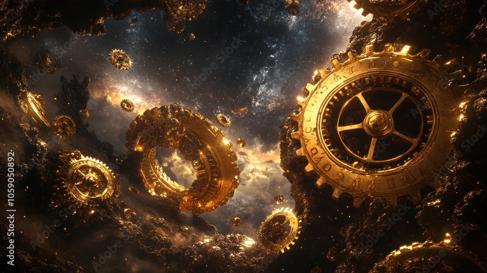 Golden Gears in Space Golden Gears in Space