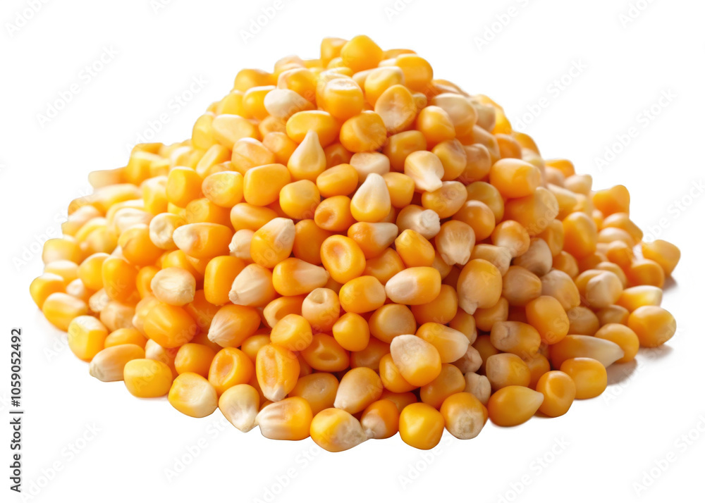 Corn Kernels on a transparent background. Corn Kernels on a transparent background.