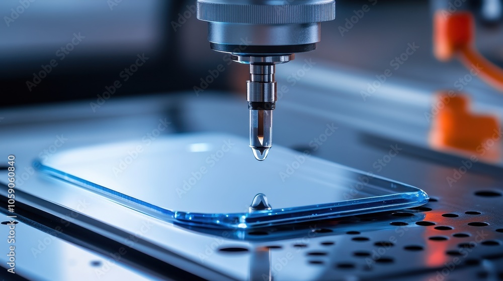 Automated Smartphone Glass Assembly Line Automated Smartphone Glass Assembly Line
