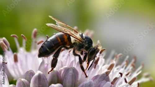 bee on a flower