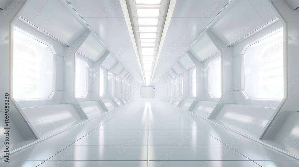 Innovative high tech background with sleek design elements and subtle patterns on white backdrop Innovative high tech background with sleek design elements and subtle patterns on white backdrop