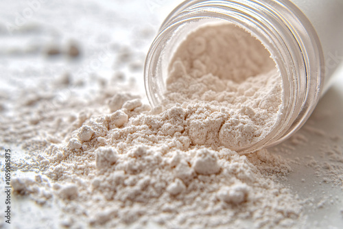 powder, ingredients, makeup products photo