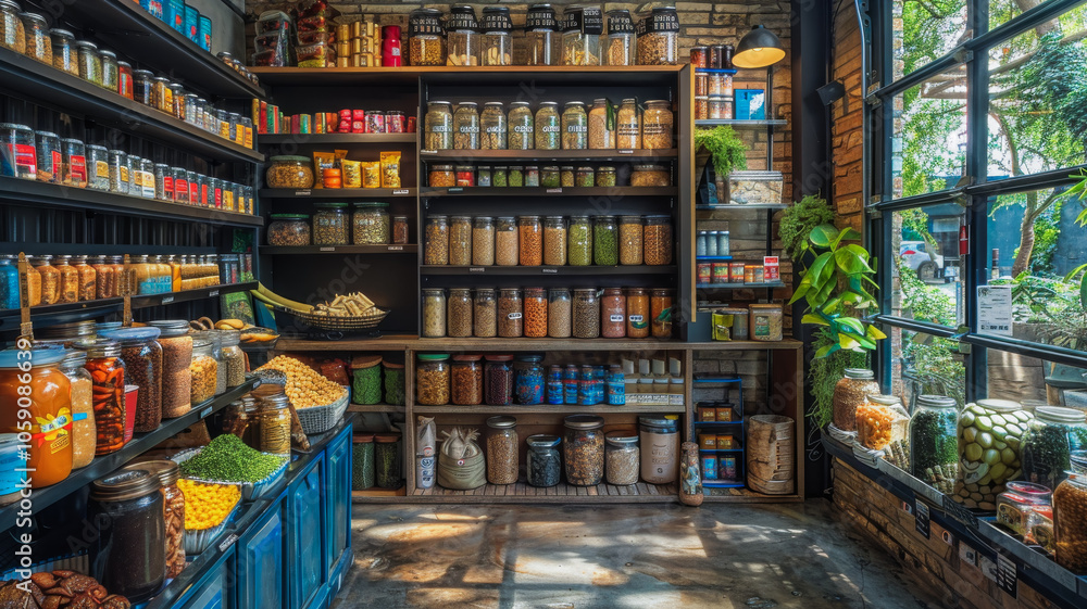 A Vibrant Vegan Grocery Store A Vibrant Vegan Grocery Store