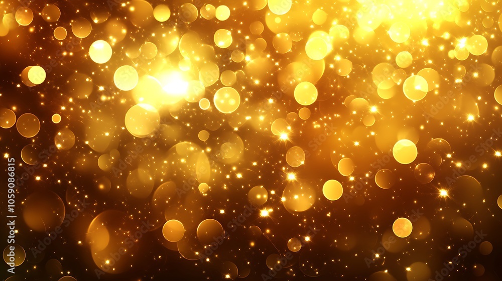 Golden bokeh background Abstract Gradient Background with Copy Space Golden bokeh background Abstract Gradient Background with Copy Space