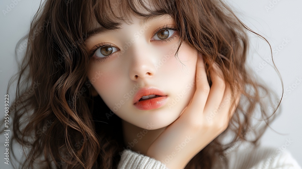 Fototapeta premium 日本人女性 japanese woman