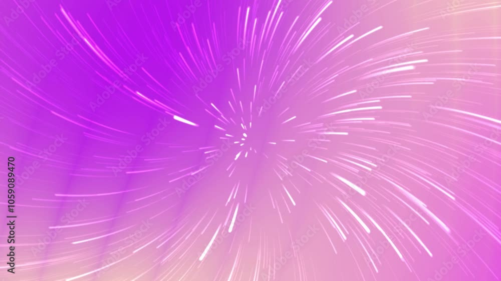 Abstract Pink and White Light Streaks in a Swirling Pattern Abstract Pink and White Light Streaks in a Swirling Pattern