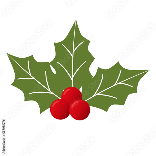 holly berries.