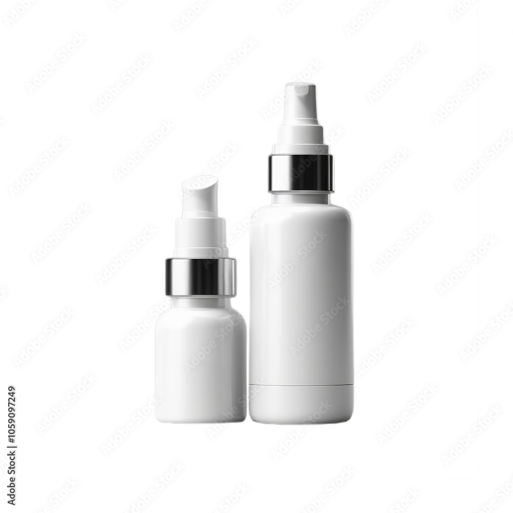 white cosmetic container for mockup in png white cosmetic container for mockup in png