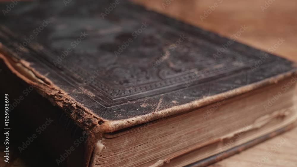 Detailed textures of an antique Bible Detailed textures of an antique Bible