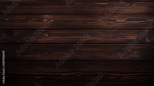 Dark Wooden Background Light Gradient Background with Room for Typography