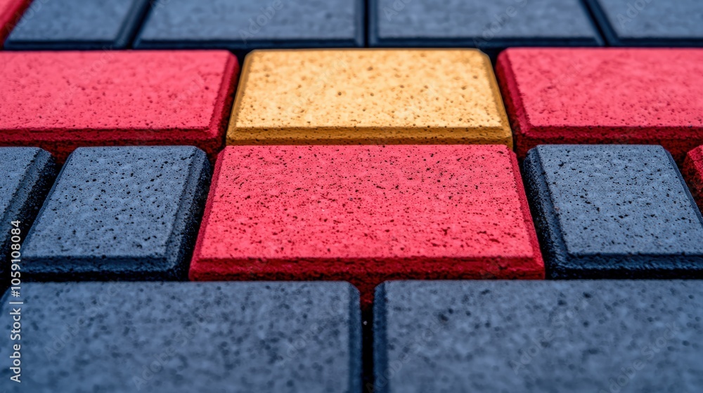 Red, yellow, and blue blocks Red, yellow, and blue blocks