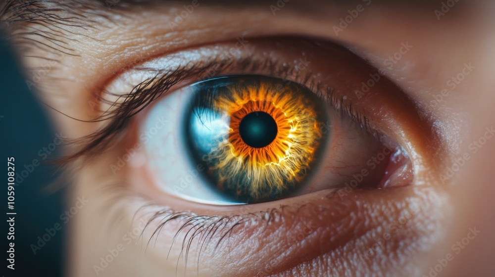 Intense Gaze with Intricate Atomic Particles Intense Gaze with Intricate Atomic Particles