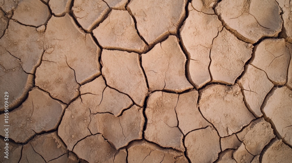 Dry cracked earth Dry cracked earth