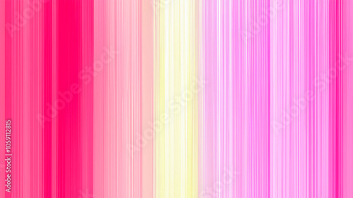 Abstract gradient background with pink, white and yellow vertical stripes.