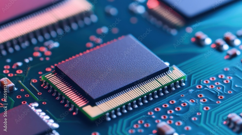 Memory Chip on Reflective Surface Memory Chip on Reflective Surface