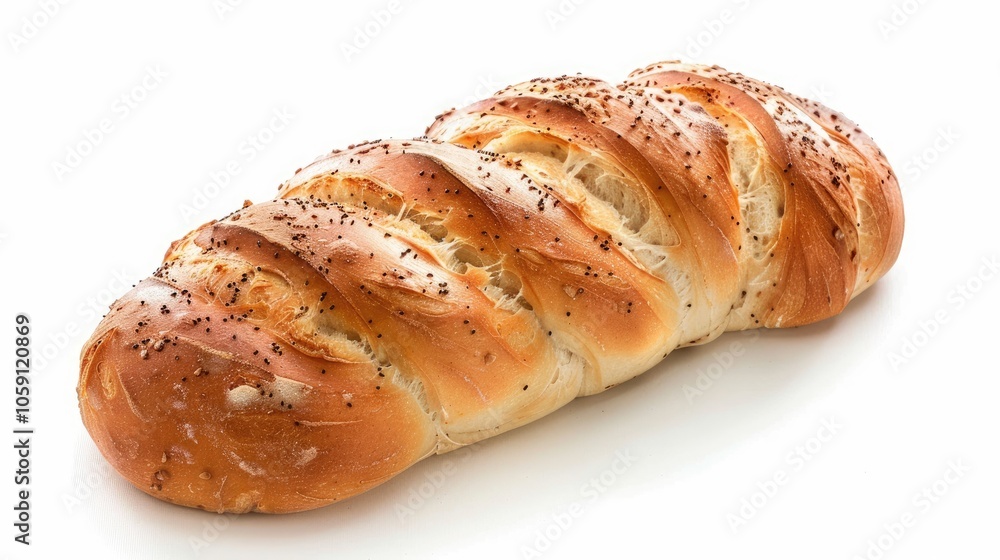 Bread on White Background Bread on White Background