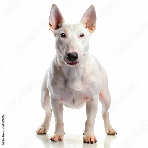Joyful Bull terrier