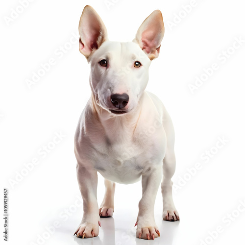 Joyful Bull terrier