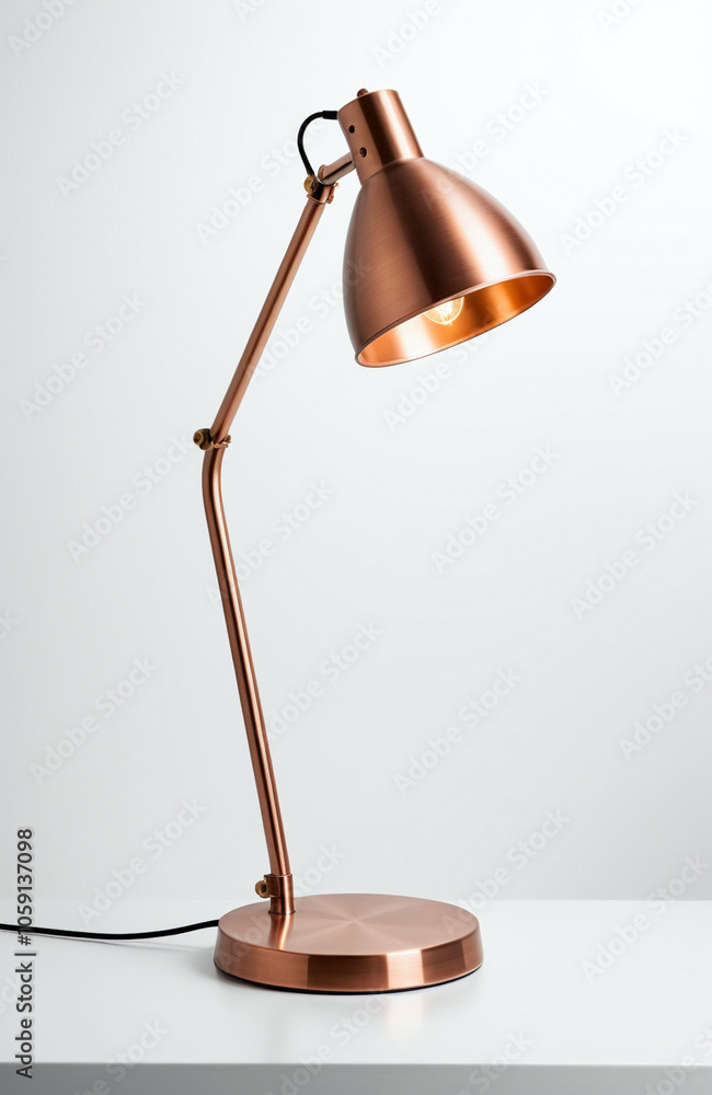 Luxury copper lamp mockup for premium home decor presentation. Elegant template featuring metallic finish and contemporary design aesthetic. Luxury copper lamp mockup for premium home decor presentation. Elegant template featuring metallic finish and contemporary design aesthetic.