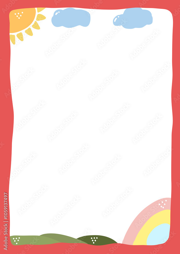 Obraz premium Page border, frame