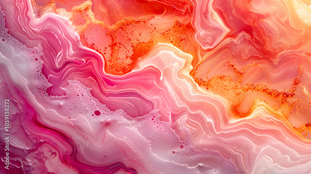 Elegant Marble Effect with Soft Pastel Colors Elegant Marble Effect with Soft Pastel Colors