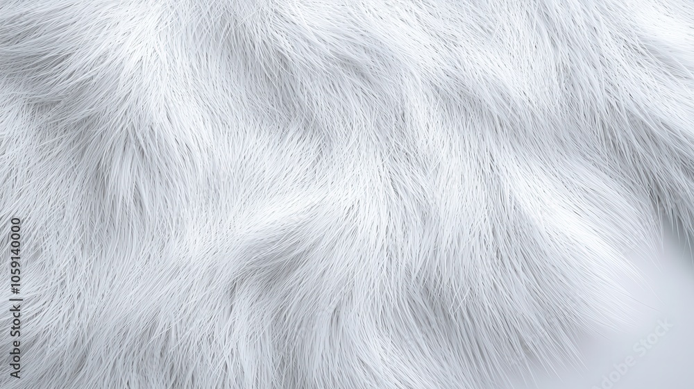 A soft, luxurious white fur texture creates a serene and elegant backdrop for various designs. A soft, luxurious white fur texture creates a serene and elegant backdrop for various designs.
