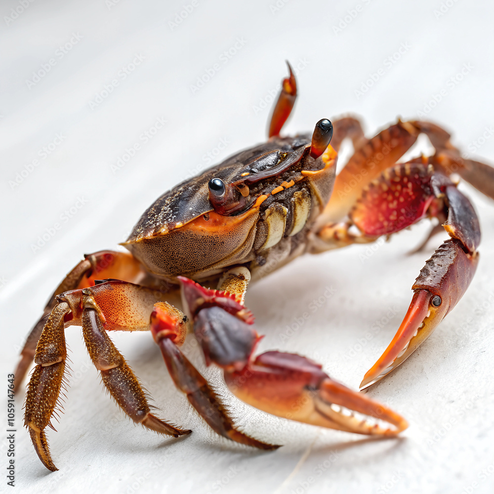 red crab on the beach red crab on the beach