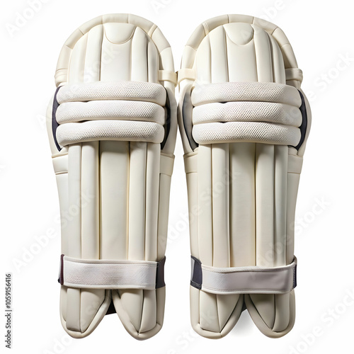 Close-up of cricket batting gloves