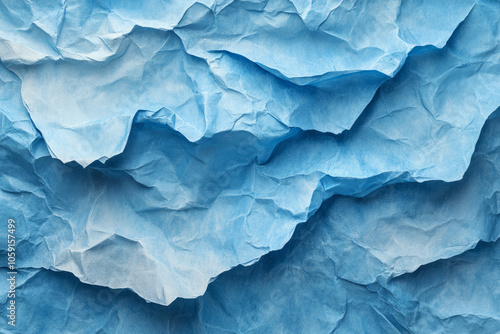 Wallpaper Mural blue crumpled paper a textured abstract background for creative designs Torontodigital.ca