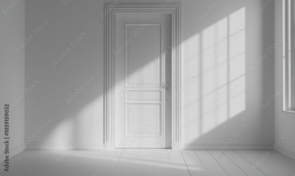 White Door Sunlight. White Door Sunlight.