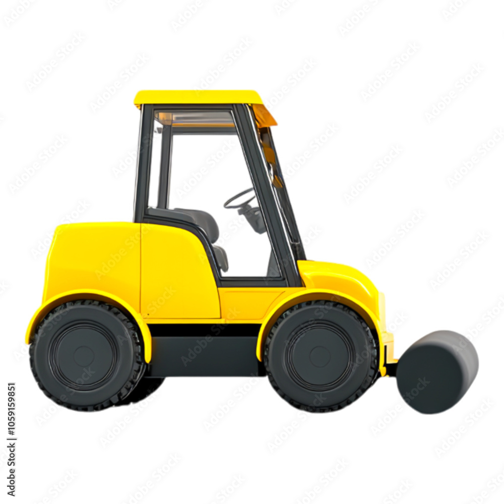 Yellow Construction Vehicle for Outdoor Work Yellow Construction Vehicle for Outdoor Work