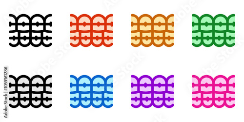 Editable dental braces vector icon. Dentistry, healthcare, medical. Part of a big icon set family. Perfect for web and app interfaces, presentations, infographics, etc