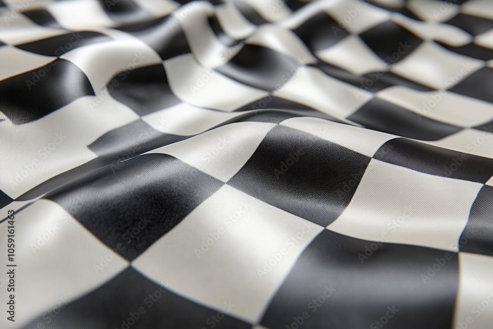 checkered flag the iconic symbol of racing victory and competition