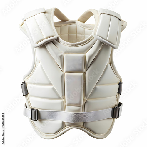 Cricket stump, bat, ball and gloves on artificial turf, elevated view